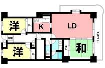 3LDK、東南角部屋、室内リフォーム歴有り【専有面積88.90m2】
