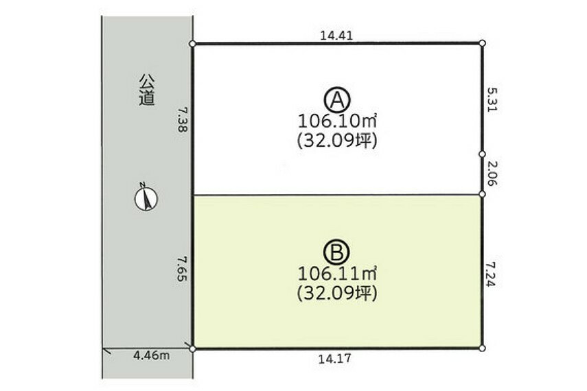 区画図