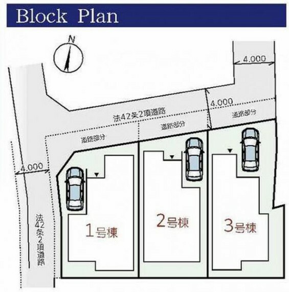 区画図 【間取り図・図面】区画図