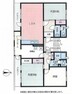 間取り図 3LDK＋家事室付き90平米超えのマンションです