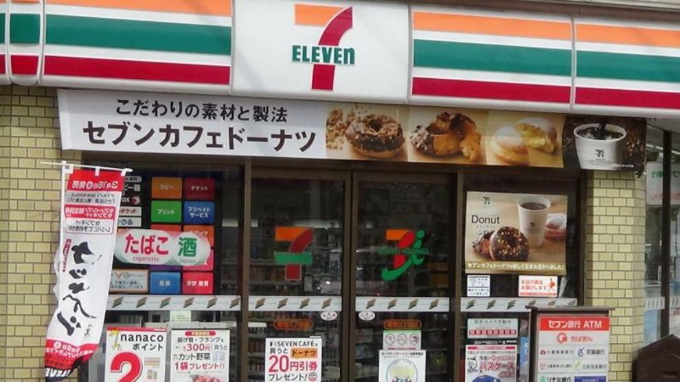 コンビニ 【コンビニエンスストア】セブンイレブン 幕張5丁目店まで443m