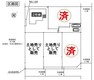 区画図 ～プライバシーが守られやすい立地～ ・いわゆる「旗竿地」となっている為、道路から奥まっており、人の目などが気になりづらい土地の形状です。 ・ぜひ一度現地でご体感してみてくださいませ。