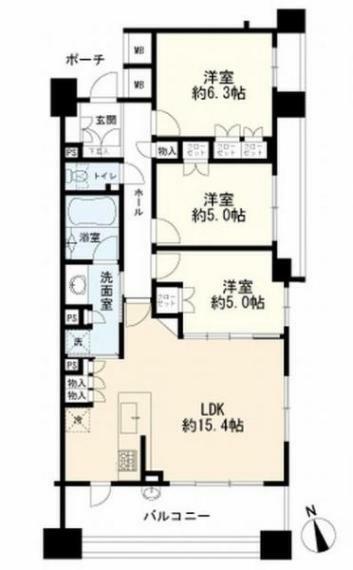 間取り図 間取図　3LDK