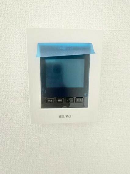 不在時に来客を知らせてくれる機能が付いてます。