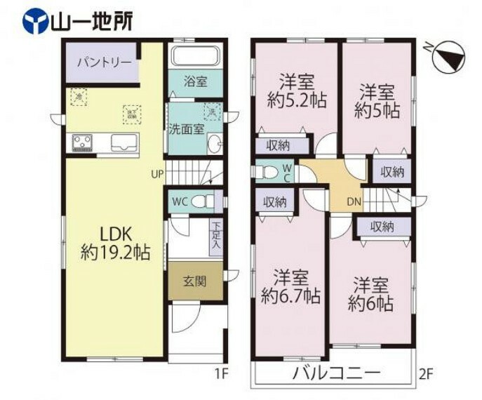 間取り図 4LDK