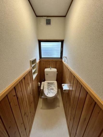トイレ 【リフォーム済】トイレは新品に交換しました。