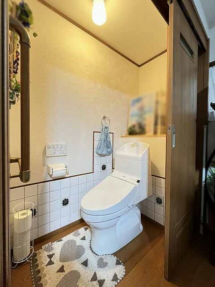 トイレ 木造　一階トイレ