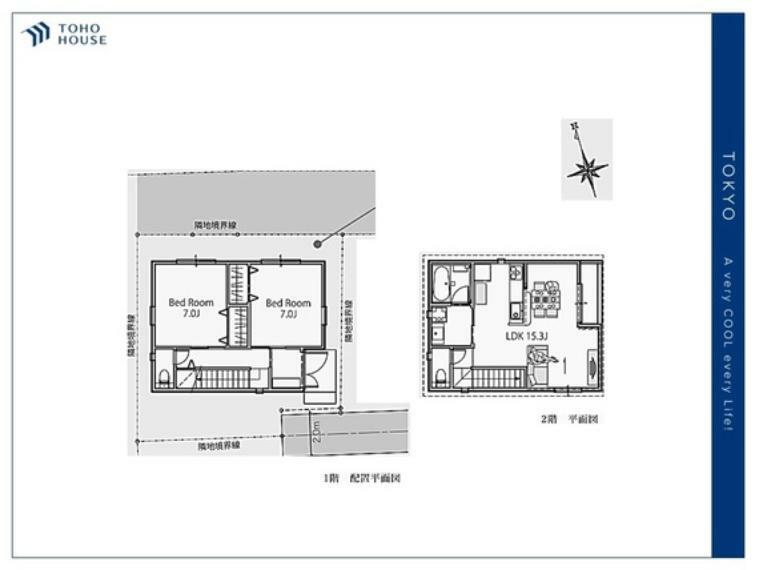 間取り図・図面 【建物プラン例】建物面積:74.22平米