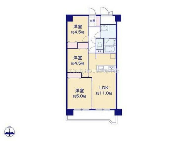 間取り図 3LDK