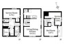 間取り図 1号棟: LDKと居室の階層を分けることでお互いのプライバシーをしっかり確保TVモニタ付きインターホンやタッチキーなどセキュリティ面にも配慮した新邸です