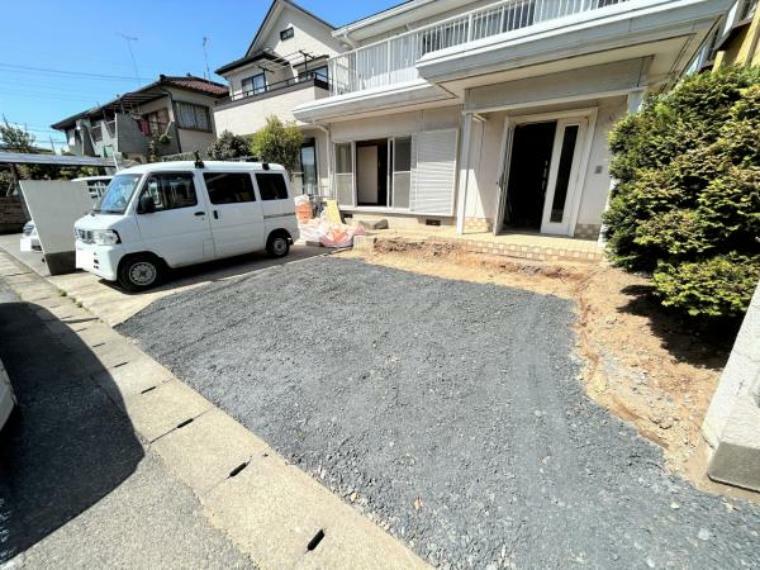 駐車場 【リフォーム中】駐車場の写真です。