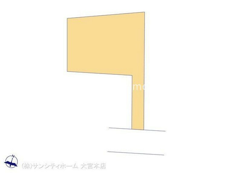 区画図 図面と異なる場合は現況を優先