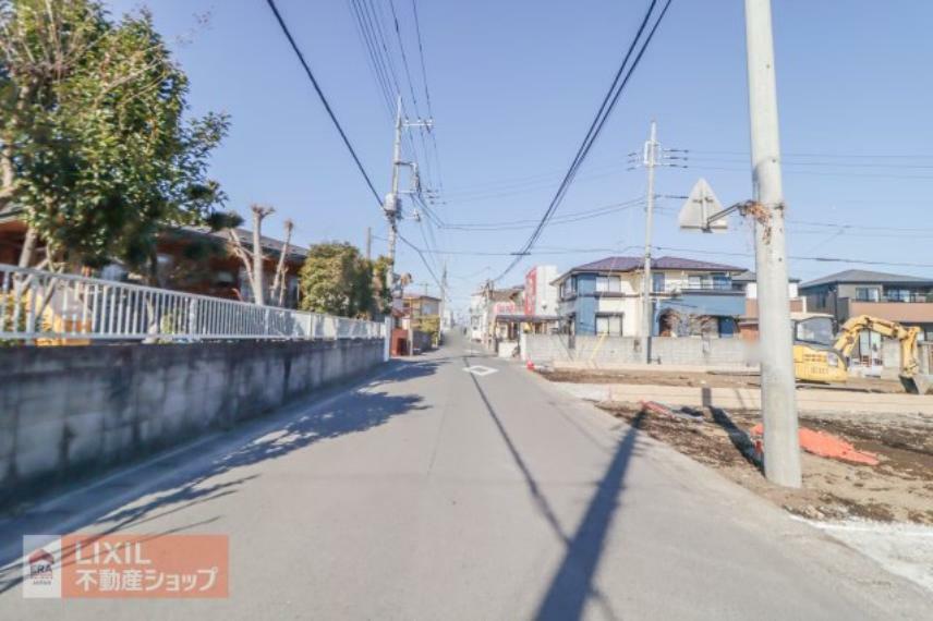 現況写真 【前面道路】道の広さ・日当たりなど、ご確認ください。