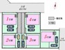 区画図 対象物件は5号棟です