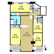 大型4LDKの間取りでゆとり住空間での生活をお楽しみ頂けます！