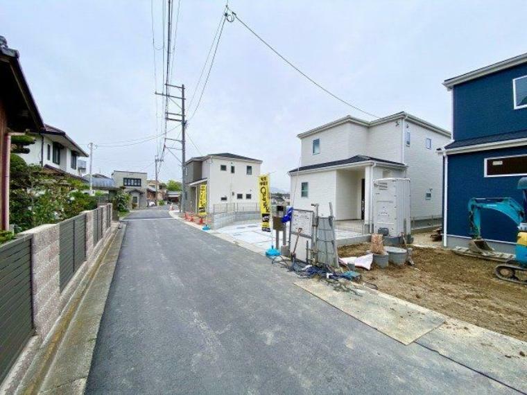 現況写真 現地前道の様子です