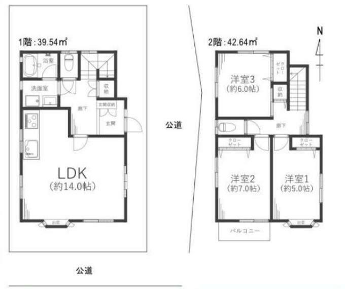 間取り図 間取図・配置図