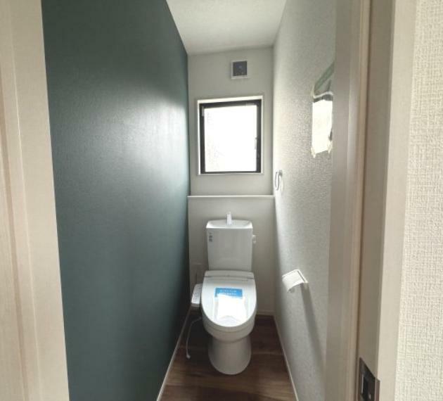 トイレ ゆったりとした空間のトイレです