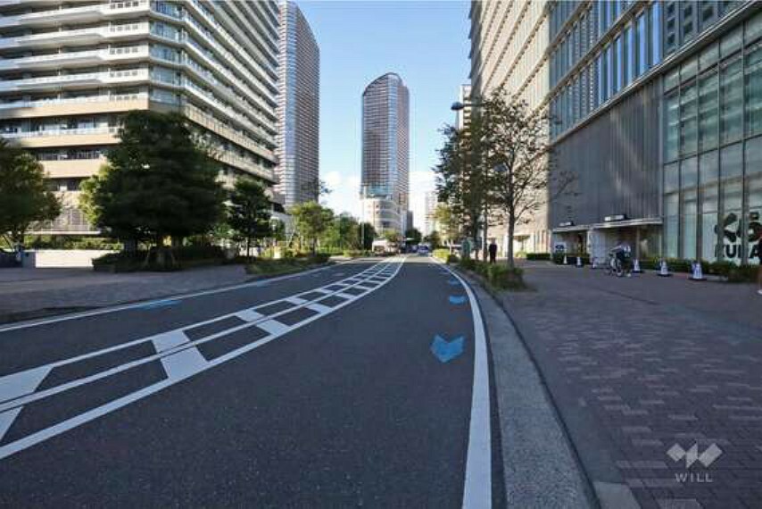 現況写真 敷地東側の前面道路