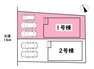 区画図 敷地面積:145.54平米　お車3台駐車可能（車種による）