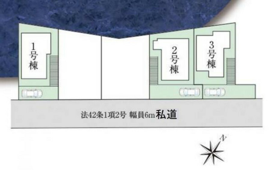 区画図 【間取り図・図面】区画図