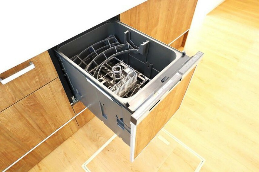 食器洗浄乾燥機キッチンには嬉しい食洗機が標準装備 家事がはかどりそうですね