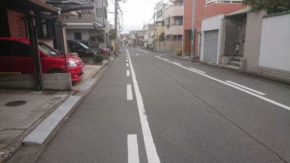 現況写真 前面道路です。