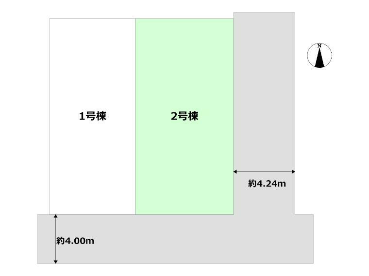 区画図 2号棟