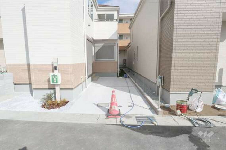 駐車場 物件の駐車スペース［2024年2月2日撮影］