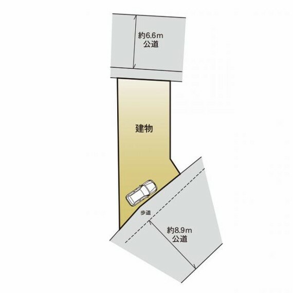 区画図 【区画図】開放的で閑静な住宅街。潤沢な太陽が降り注ぎ、爽やかな住空間を演出。緑豊かな住環境に、分譲地が誕生します。