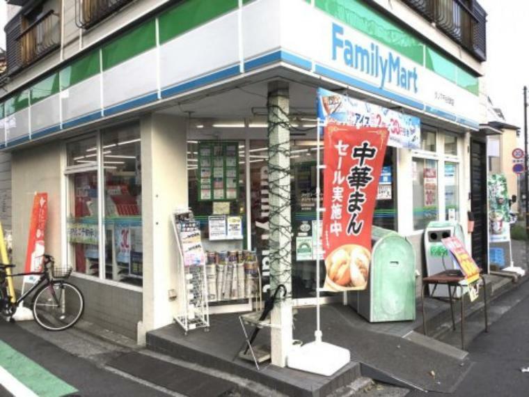 コンビニ 【コンビニエンスストア】ファミリーマート タジマ千住元町店まで398m