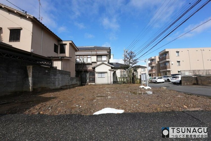 現況写真 建築条件なし、角地です。