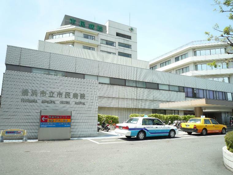 病院 横浜市立市民病院（る他、地域周産期母子医療センター、災害拠点病院などの機能を有する病院です。）