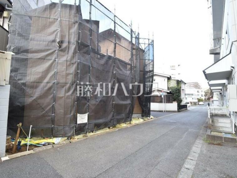 現況写真 接道状況および現場風景　【八王子市東浅川町】