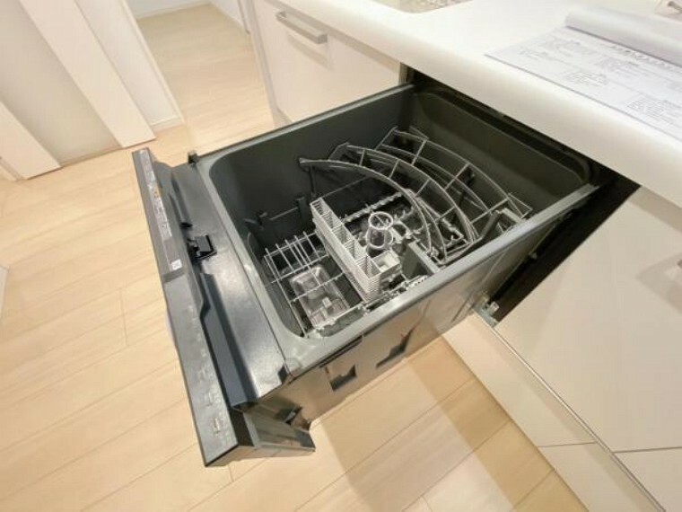 家事の手間を大幅に削減してくれる、食器洗い乾燥機を標準設置