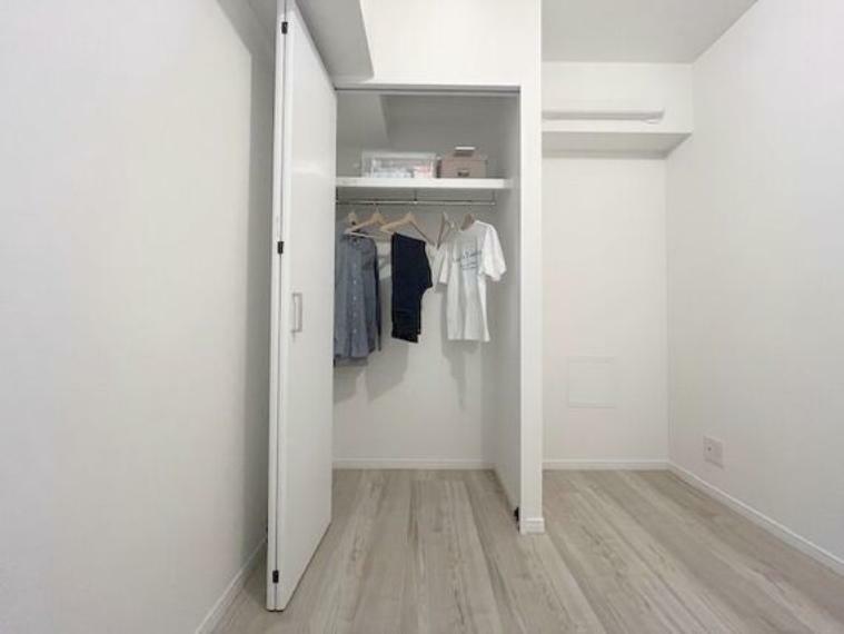 収納 各居室にクローゼットをご用意。タンスなどを置かなくてもいいので、お部屋を広く使うことができます。