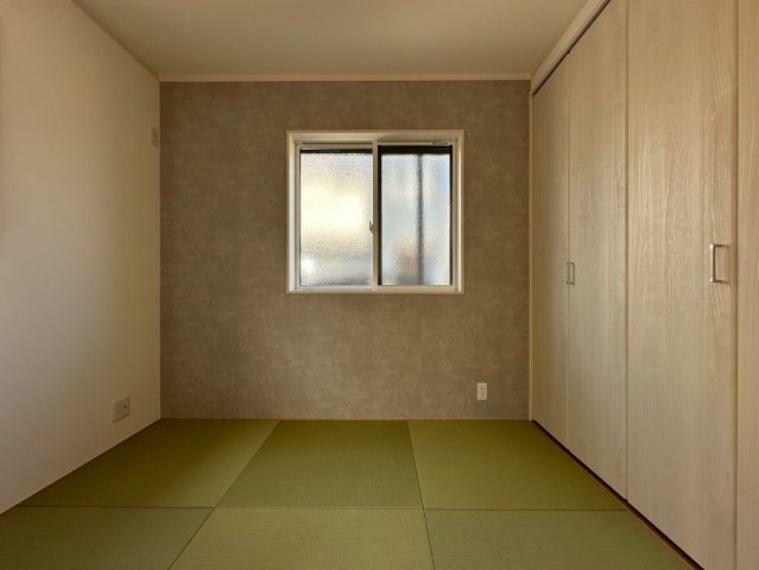 和室 3帖の畳コーナーはお昼寝にも使いやすいです。