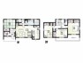 間取り図 久喜市鷲宮（全10区画）C号棟　間取図 家族が集まるLDKを生活の中心にして水回りや2階へも行きやすくなっている間取りです。