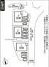 区画図 敷地内に4台駐車可能です。