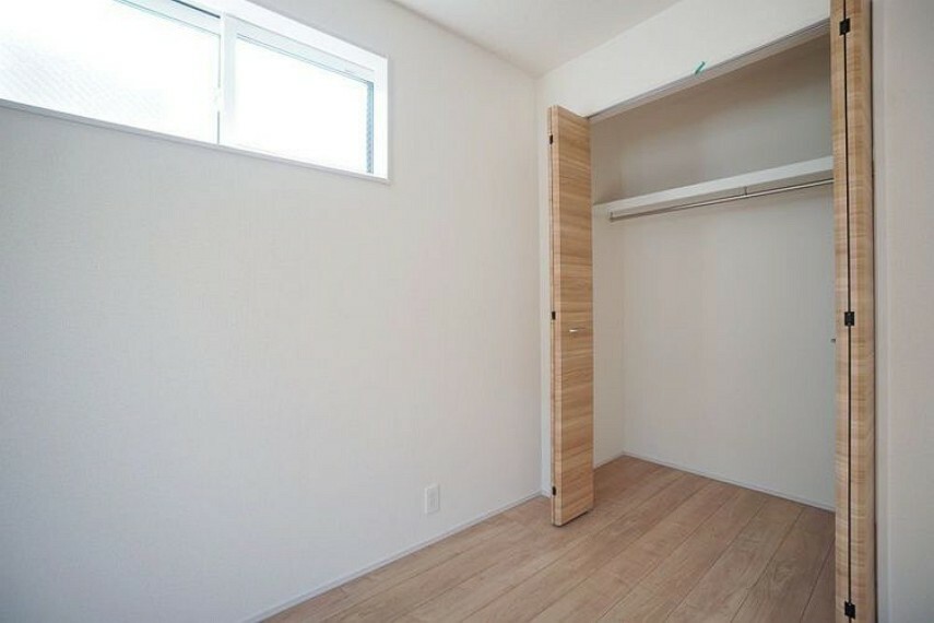 収納 すべての居室に十分な容量の収納スペースを用意した使いやすい間取り。お部屋のスペースを有効に使えます。