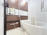 浴室 空間自体も落ち着きのあるカラーで纏めて、全体的にゆったりとした雰囲気を演出しております。