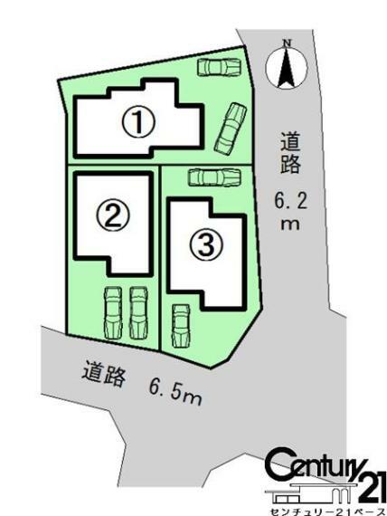 区画図 ■こちらの物件は2号棟です！■