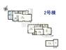 間取り図 2号棟　間取図　【立川市栄町1丁目】