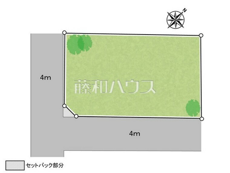 区画図 全体区画図　【国分寺市東戸倉2丁目】