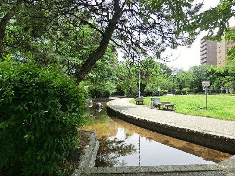 周辺環境 築地川公園