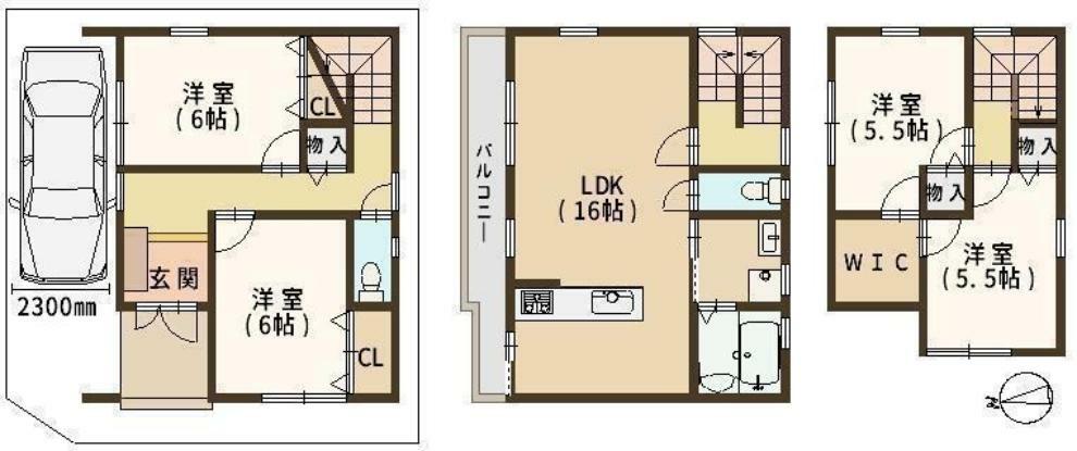 間取り図 間取 近鉄南大阪線「布忍」駅徒歩11分