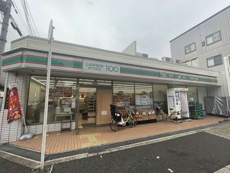 コンビニ ローソンストア100 泉尾一丁目店24時間営業