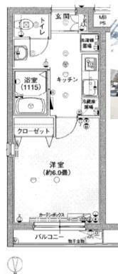 ヴェルト武蔵小杉イースト(1K) 4階の間取り