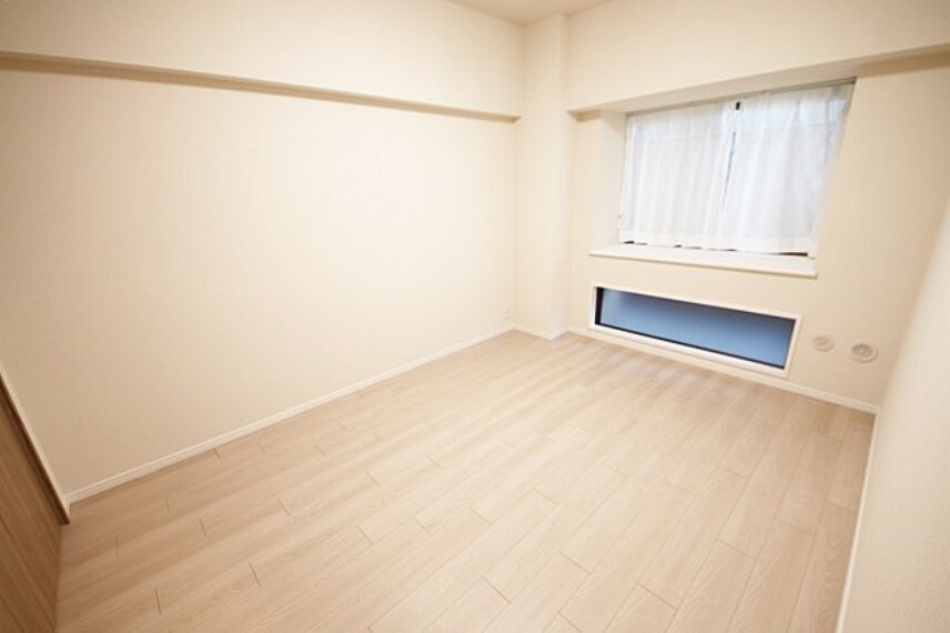洋室 全居室収納付き、整理整頓が捗り生活空間をより広く利用できます