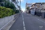 現況写真 敷地西側の前面道路